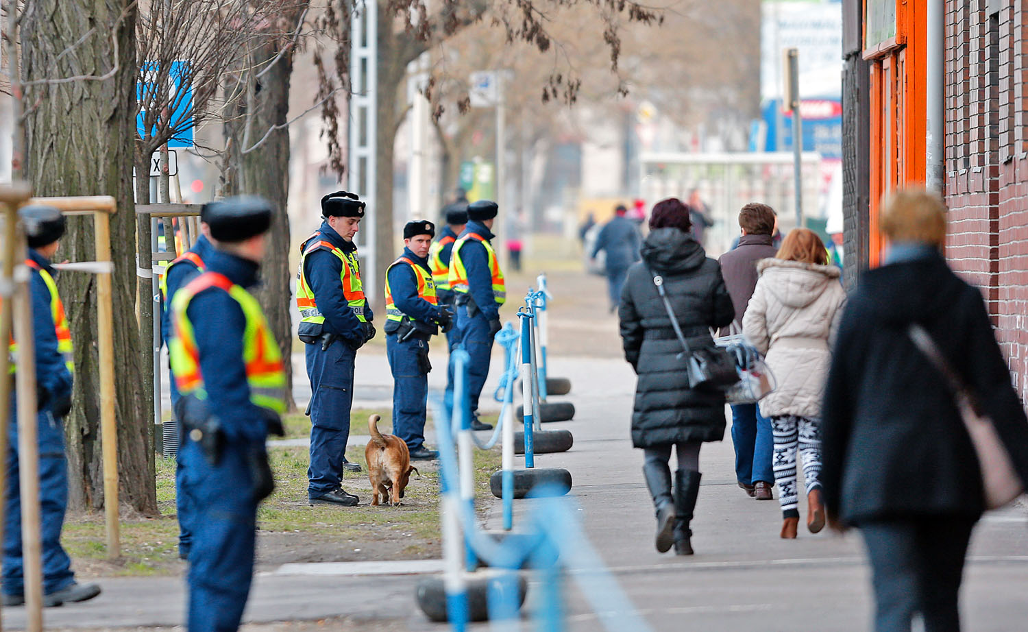 Minden járókelőre jutott egy rendőr 