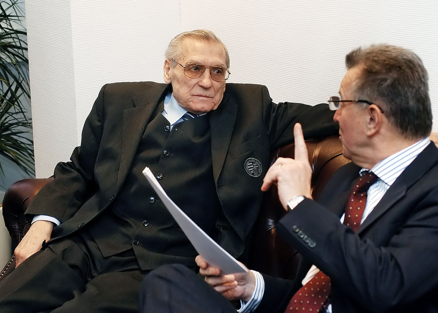 Grosics Gyula és Schmitt Pál 2006-ban