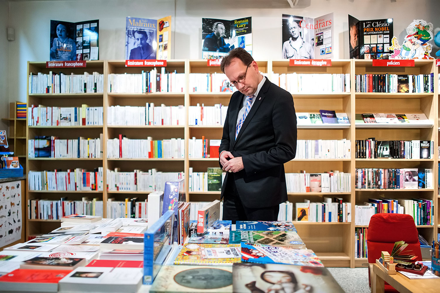 Könyvtár, ami kezdettől fogva méltó közösségi tér – Hoppál Péter a Budapesti Francia Intézet könyvtárában január 20-án