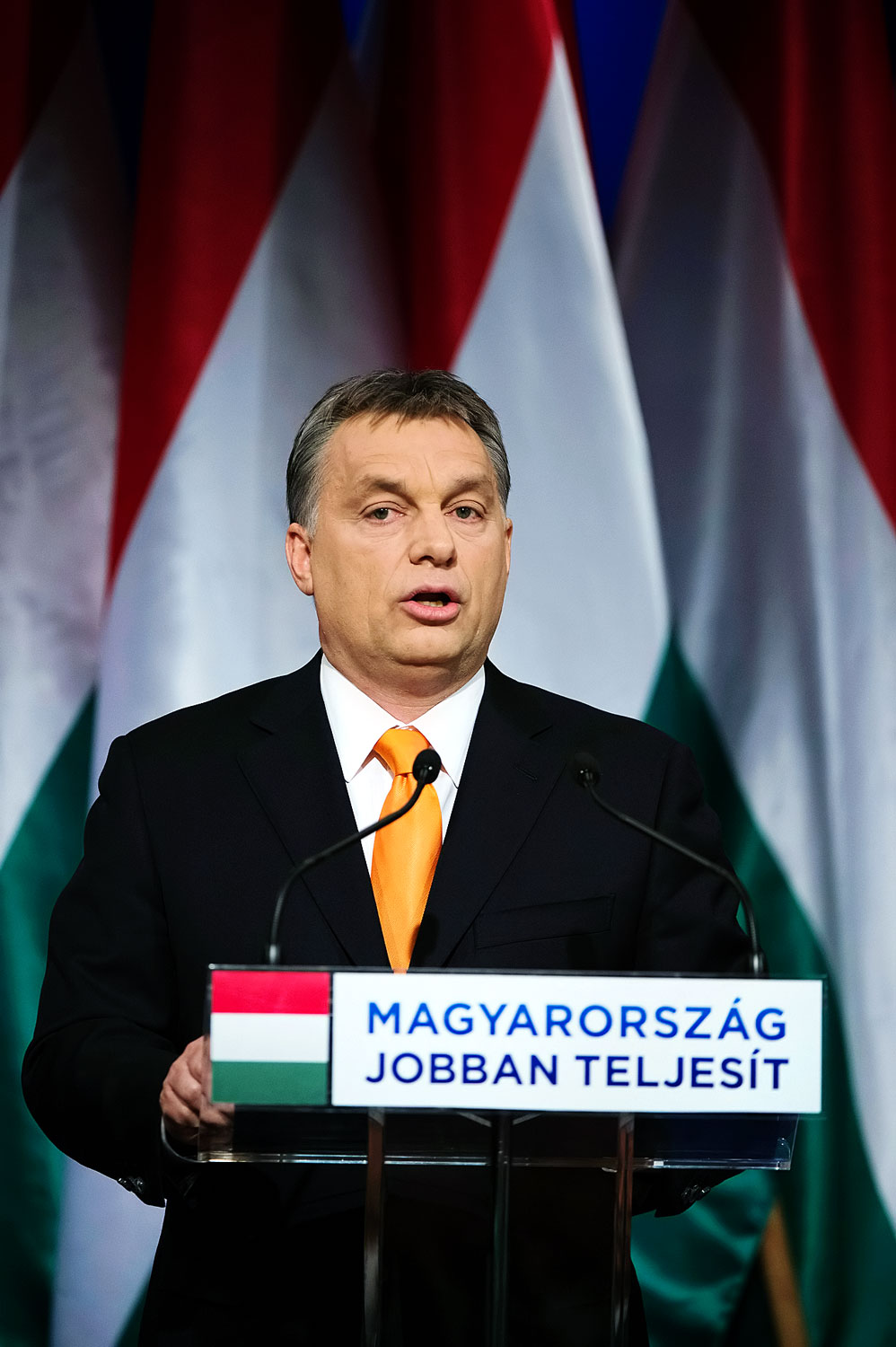 Orbán a tizenhatodikon. A kormányfő a 2014-es évértékelésen