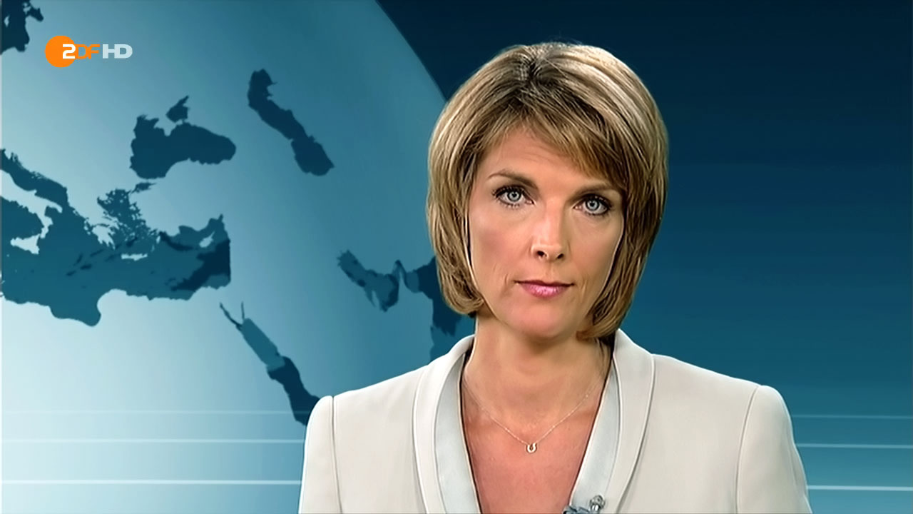 Marietta Slomka, a ZDF „pimasz” műsorvezetője