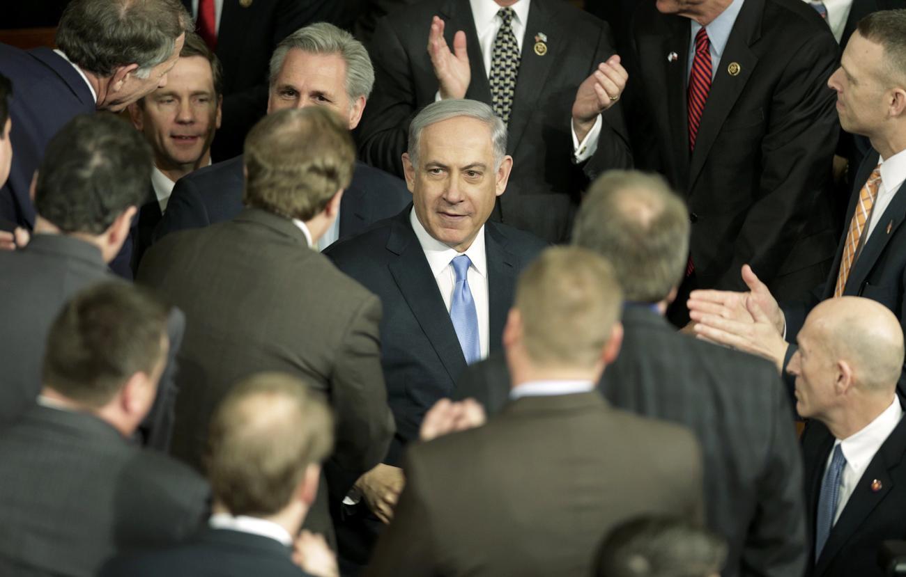 Benjamin Netanjahu  Washingtonban
