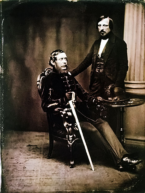 Kossuth Lajos és Pulszky Ferenc 1852-ben Amerikában