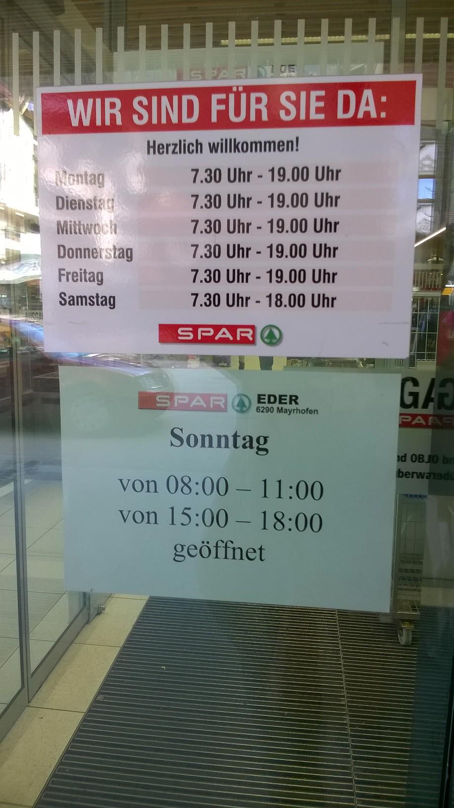 Tirolban vasárnap is nyitva vannak a boltok