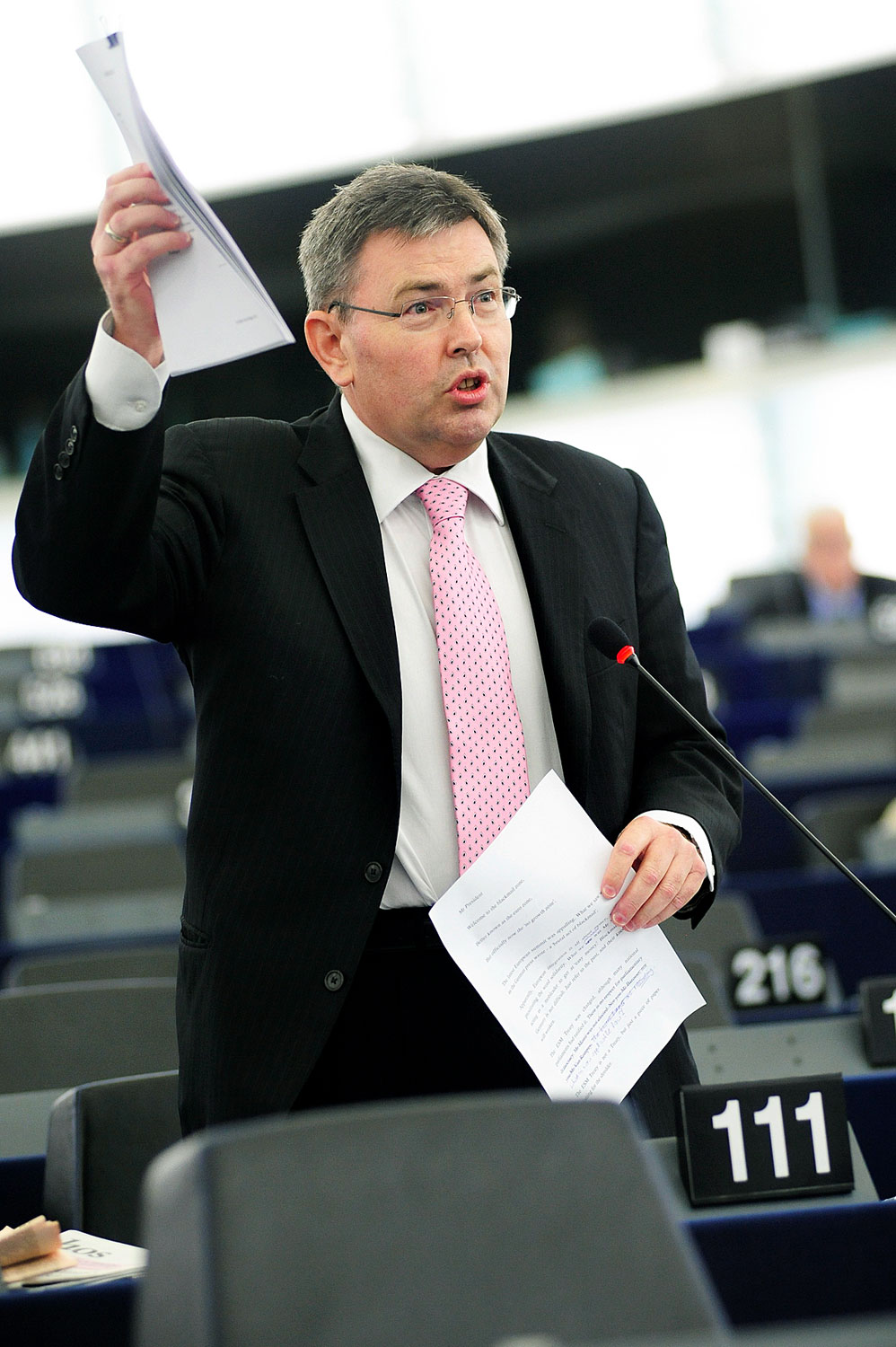 Derk Jan Eppink még EP-képviselőként Strasbourgban 