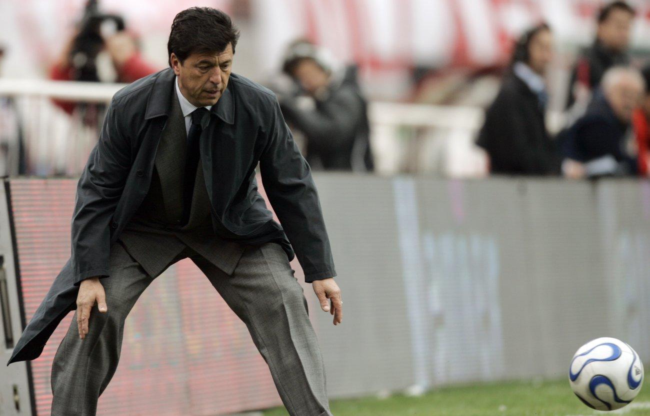 Daniel Passarella a River Plate vezetőedzőjeként