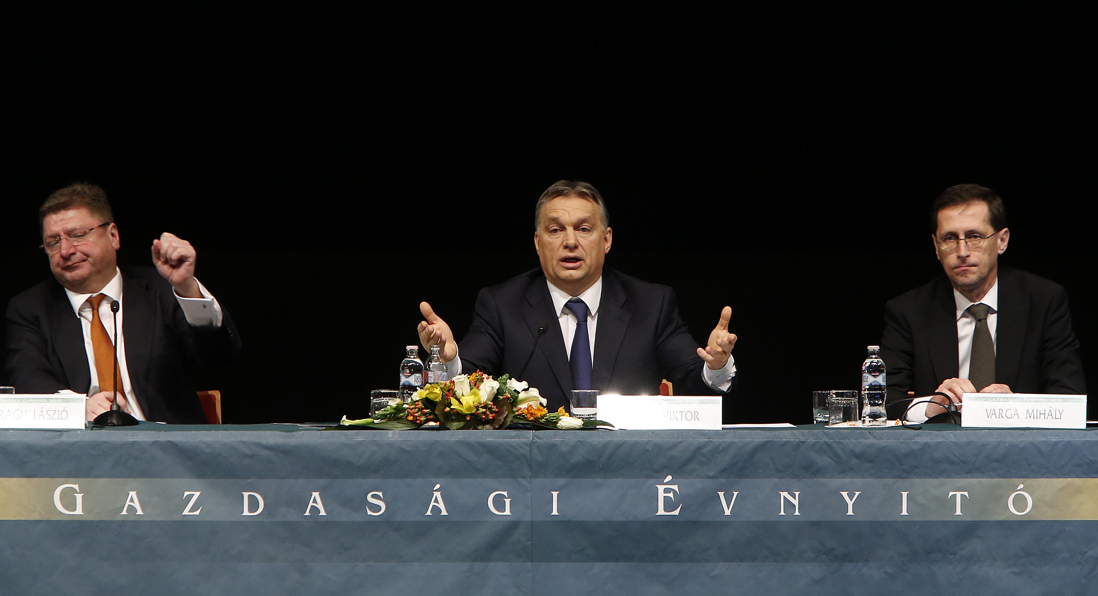 Orbán Viktor az igazságkereső magyarokról beszélt a Magyar Kereskedelmi és Iparkamara évnyitó rendezvényén