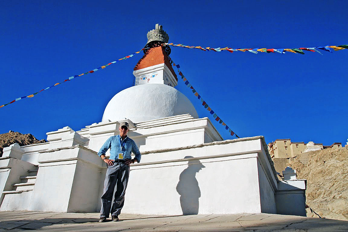 Egy látogató: a Tibet-segítő alapítványáról is ismert Richard Gere