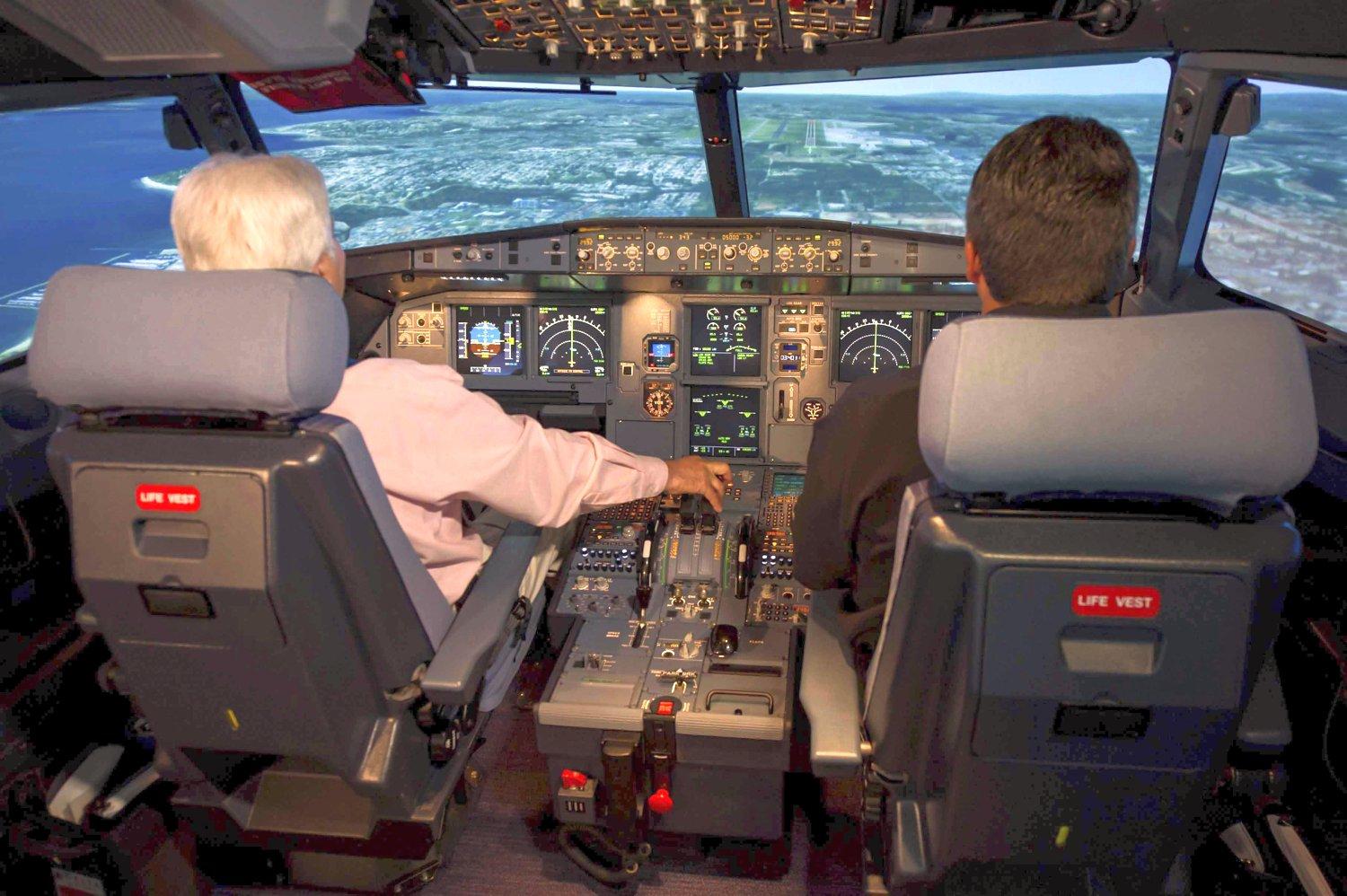 Így néz ki az A320-as pilótafülkéje