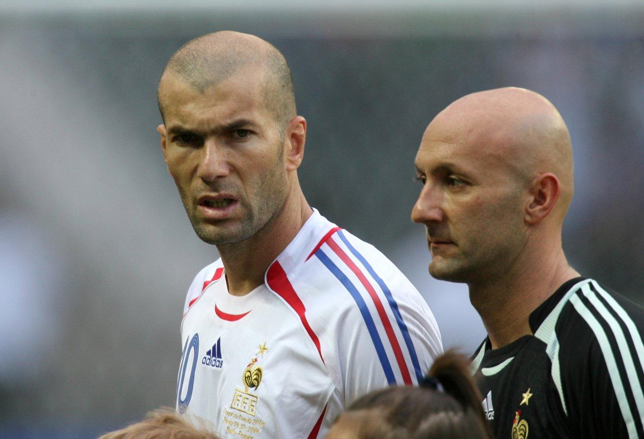 Zidane és Barthez