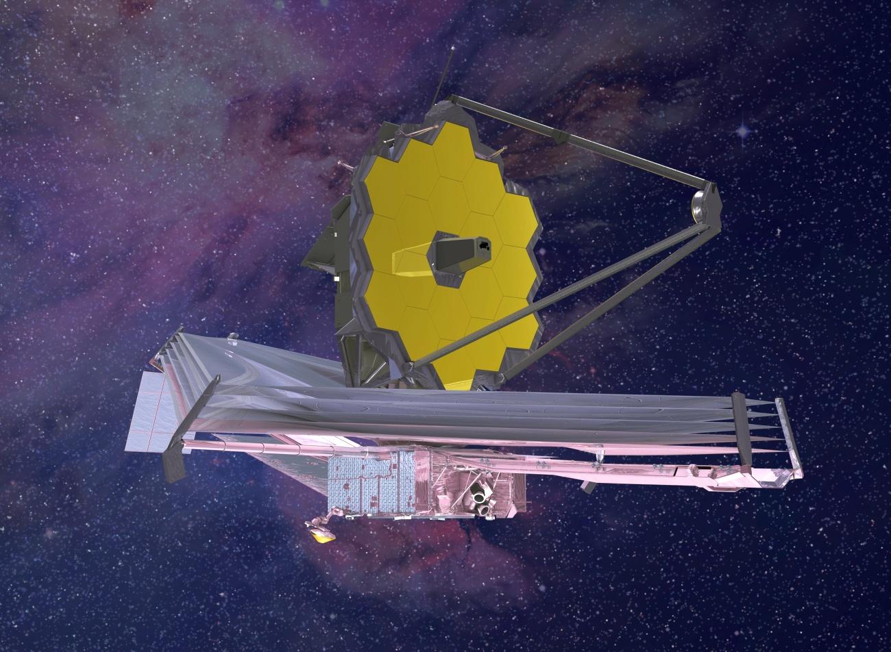 Így fog kinézni az űrben navigáló teleszkóp