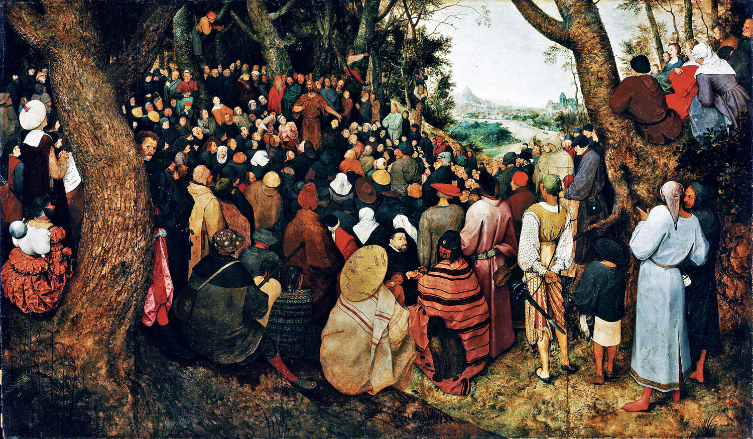 Idősebb Pieter Bruegel Keresztelő Szent János prédikációja című képe jelenleg nem látható a Szépművészeti Múzeum felújítása miatt. A közönség legközelebb június végén találkozhat vele, amikor megnyílik a Szépművészeti válogatott kincseiből rendezett 