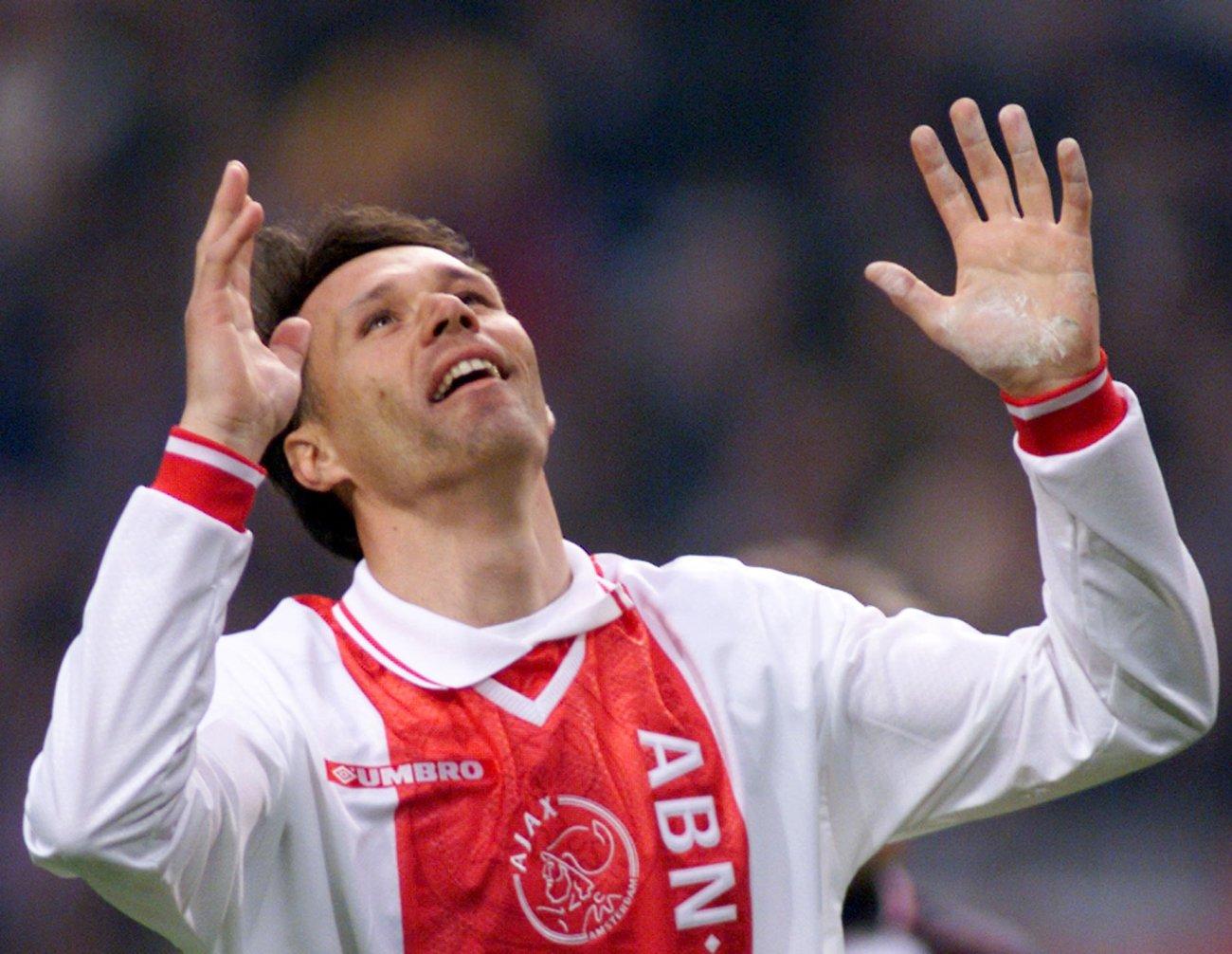 Marco Van Basten az Ajax öregfiúk-csapatában
