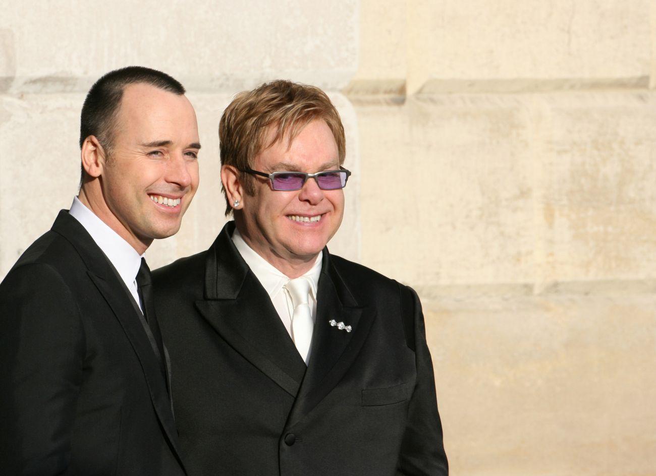 David Furnish és Sir Elton John