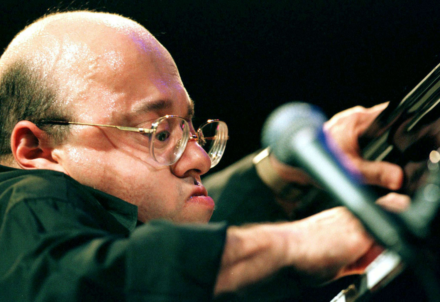 Michel Petrucciani a montreaux-i dzsesszfesztiválon, 1998. július 16-án