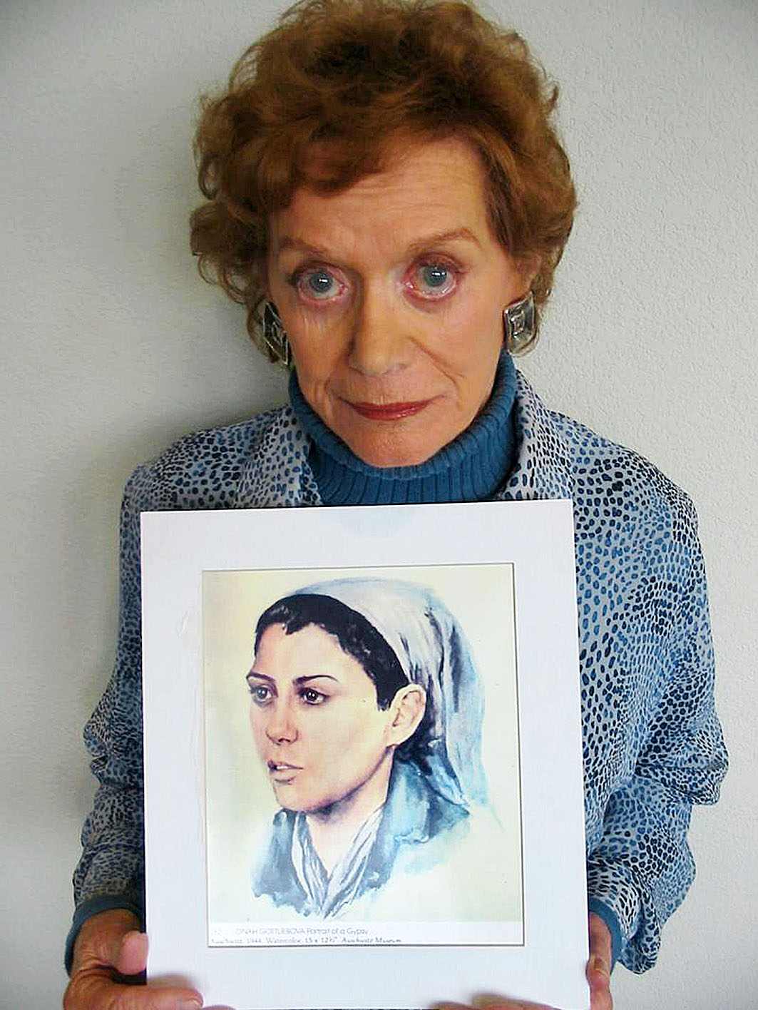 Gottliebova-Babbitt egy cigányportréval