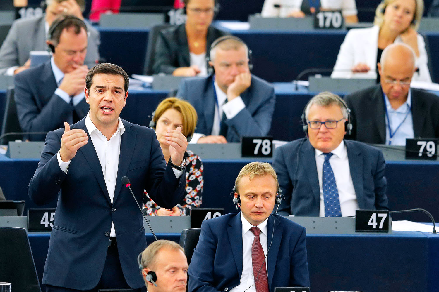 Alekszisz Ciprasz az Európai Parlamentben