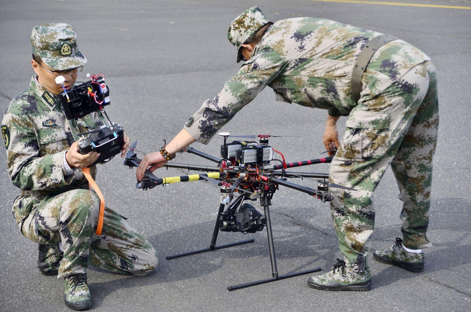Drónokat tesztel a kínai hadsereg