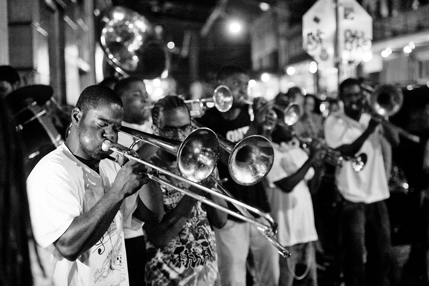 A hagyományokat őrző Baby Boyz Brass Band tavaly a New Orleans-i dzsesszfesztiválon