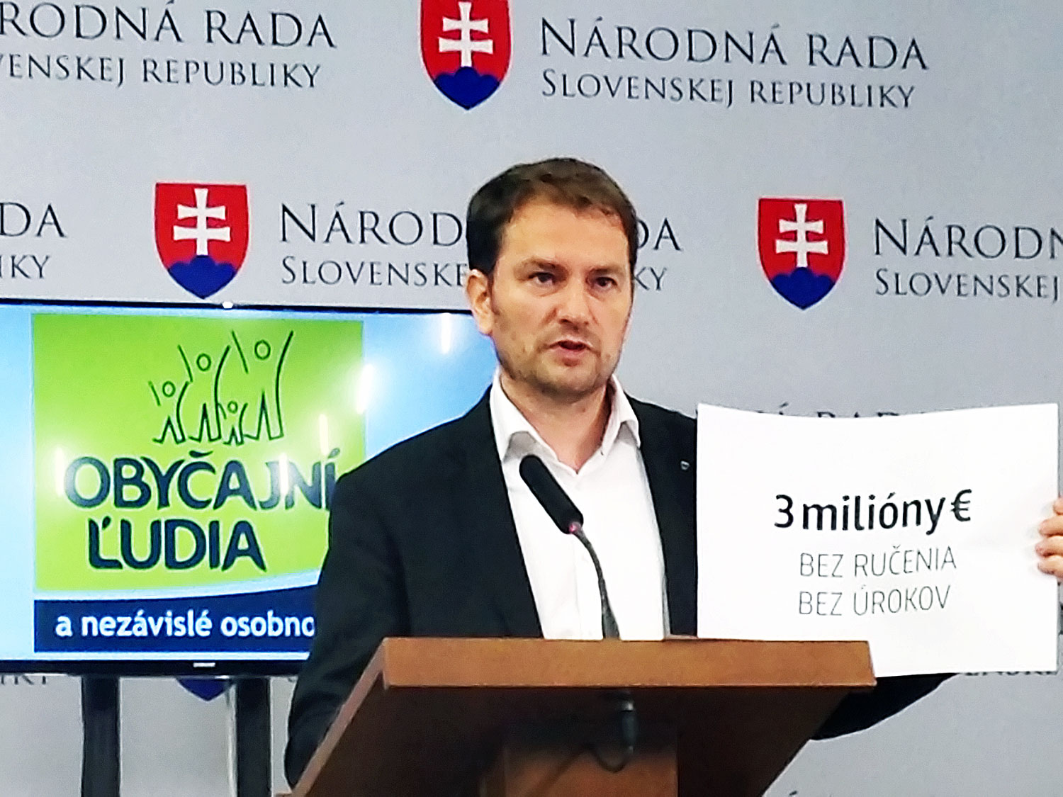 Igor Matovic az egyszerű emberek nevében a korrupció ellen ágál, miközben maga sem teljesen tiszta 