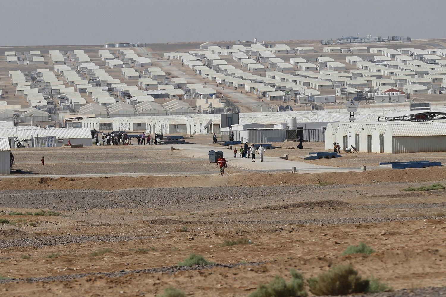 Menekülttábor Jordániában