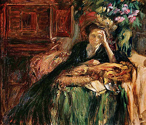 Vaszary János: Batthyány Ilona grófnő portréja (1905)