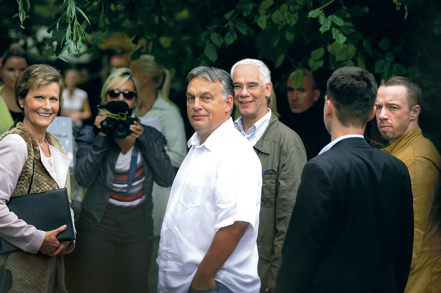 Tavalyi emlék: Orbán és Balog a somogyi portán