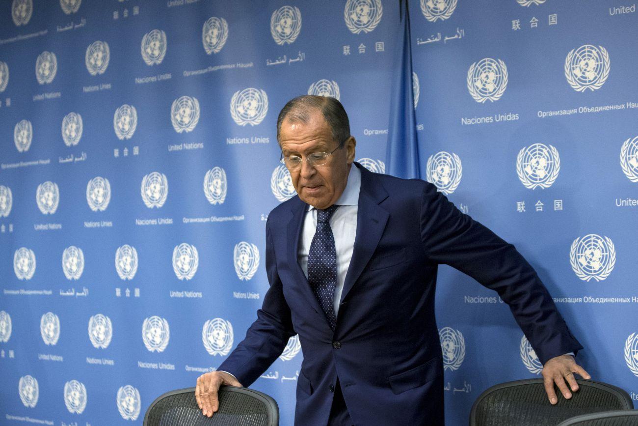 Lavrov csütörtökön az ENSZ-ben. Csökkentenék a konfliktus élét