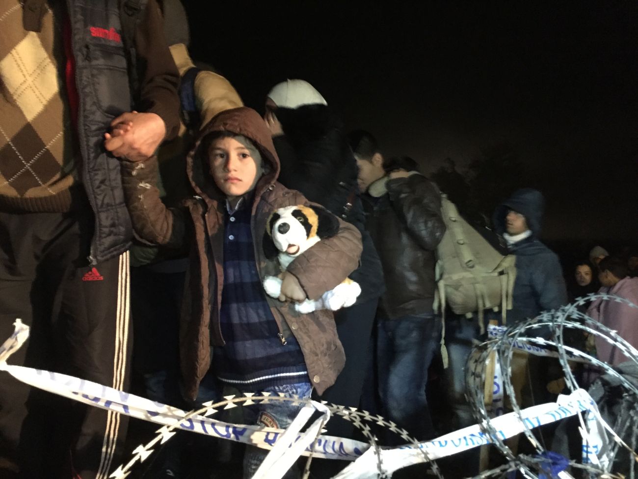 Menekültek Zákánynál. Éjféltől tilos lesz az átjárás