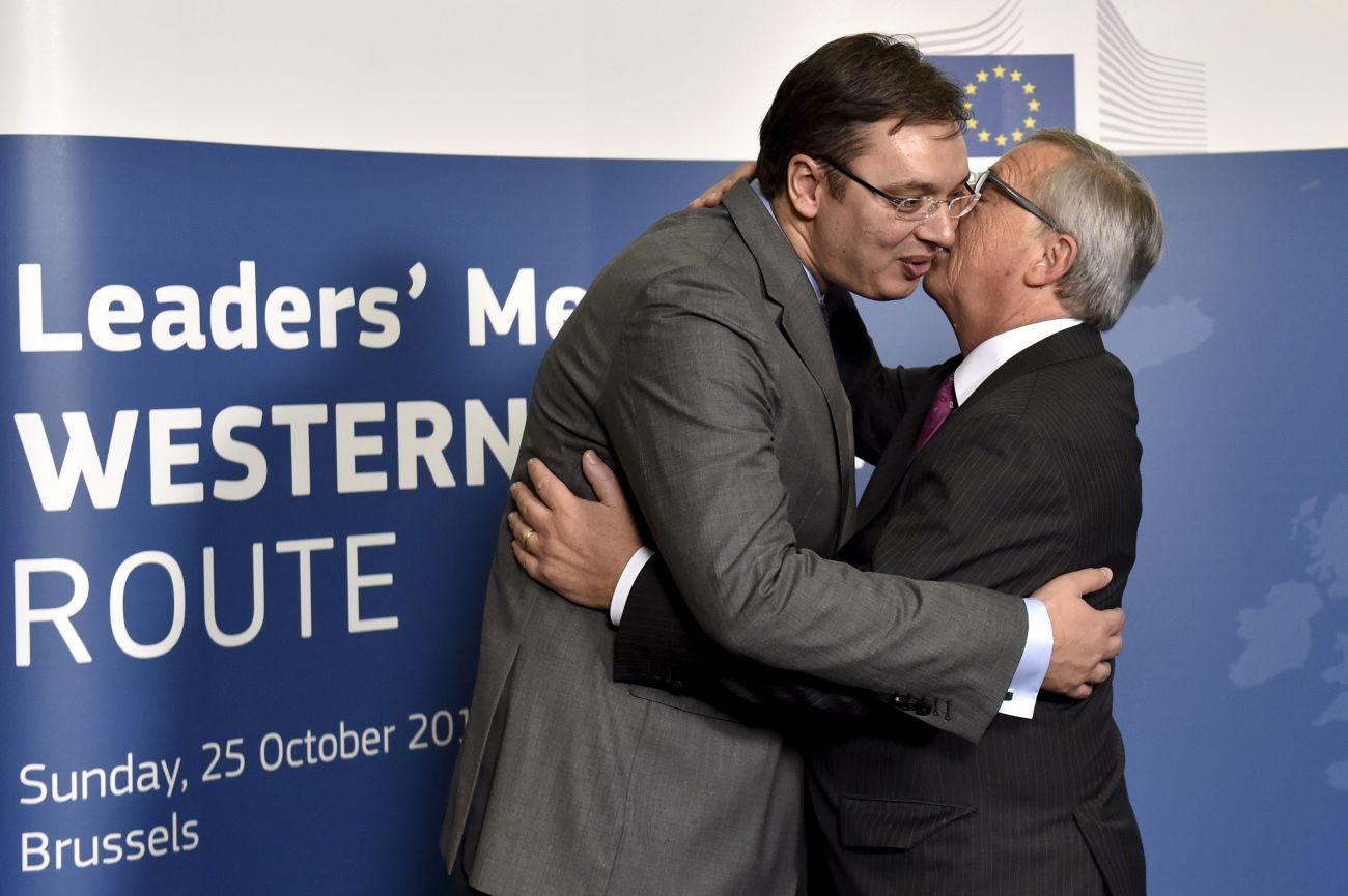 Vucsics és Juncker. Nem valószínű, hogy mindenki úgy fog táncolni ahogyan Brüsszel szeretné