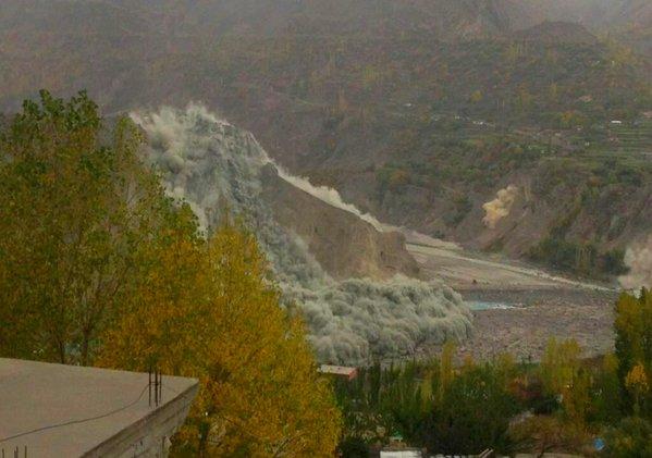 Egy teljes gleccser leomlott Hunzában