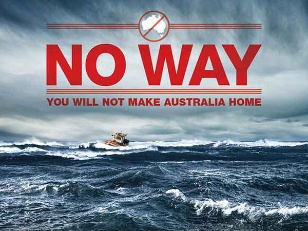Ausztrália kormánya plakátokon figyelmeztette a menekülteket, hogy ne is próbáljanak bejutni az országba