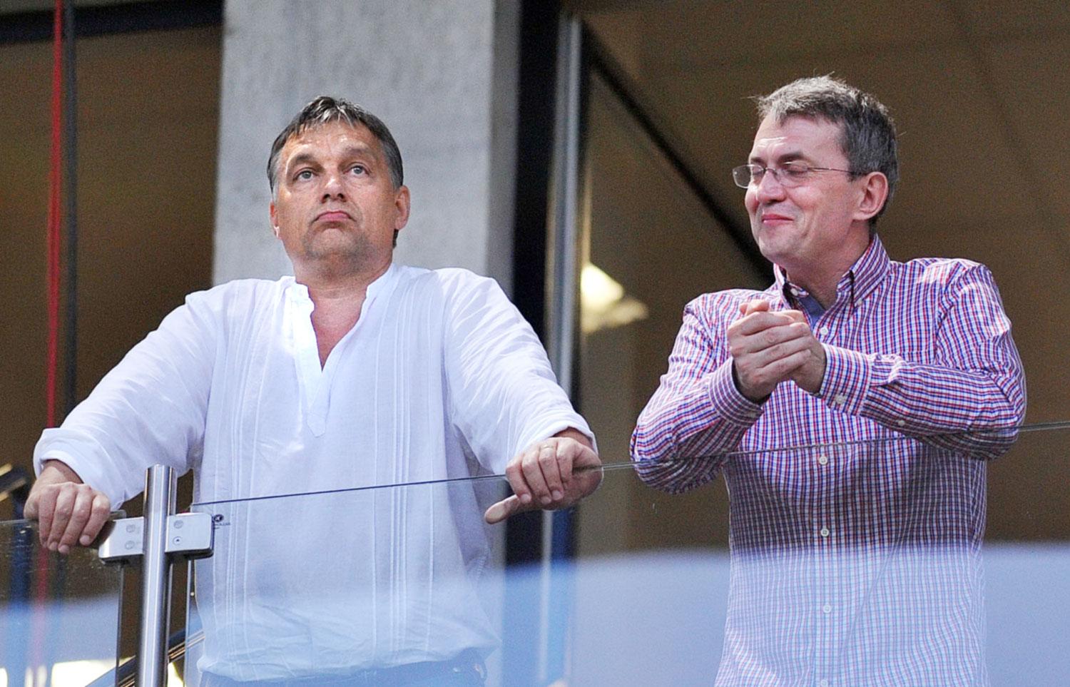Orbán Viktor és Garancsi István