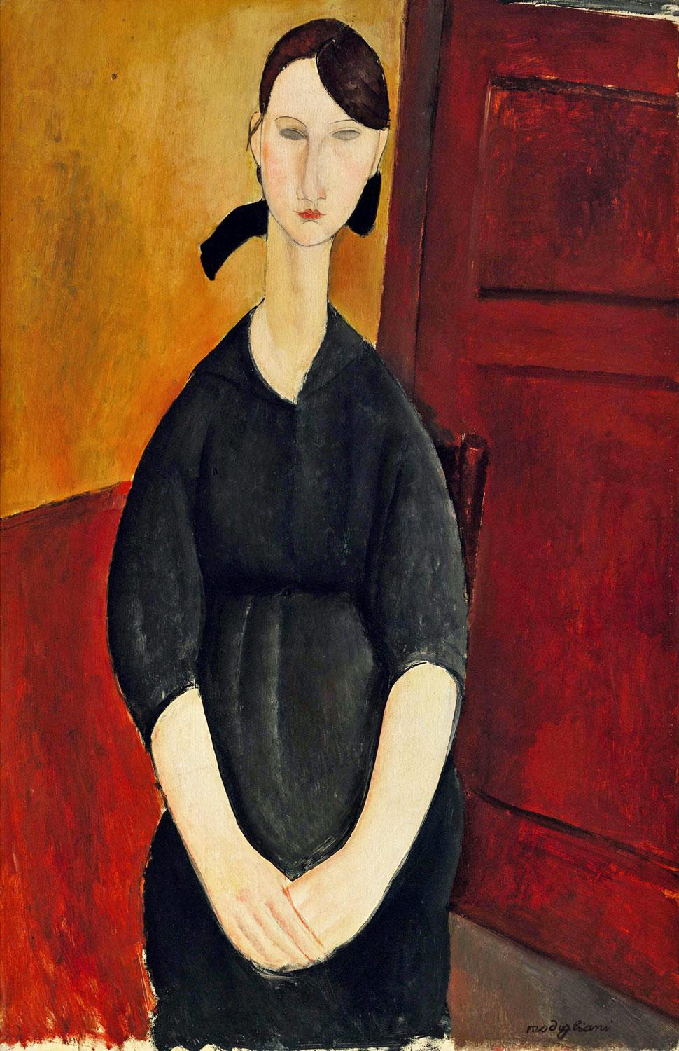 Amedeo Modigliani: Paulette Jourdan portréja