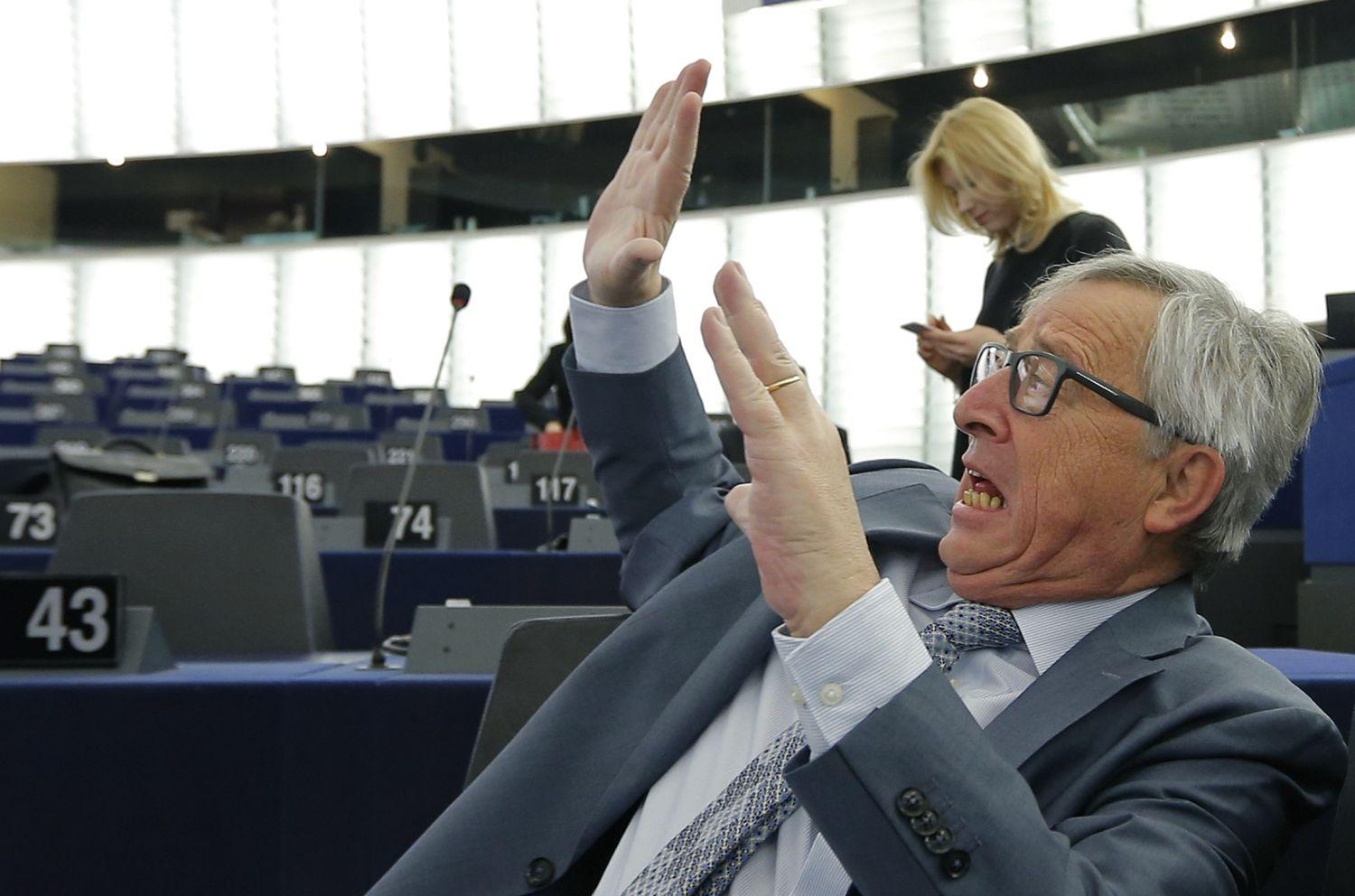 Jean-Claude Juncker a Parlamentben: ijesztő perspektívák