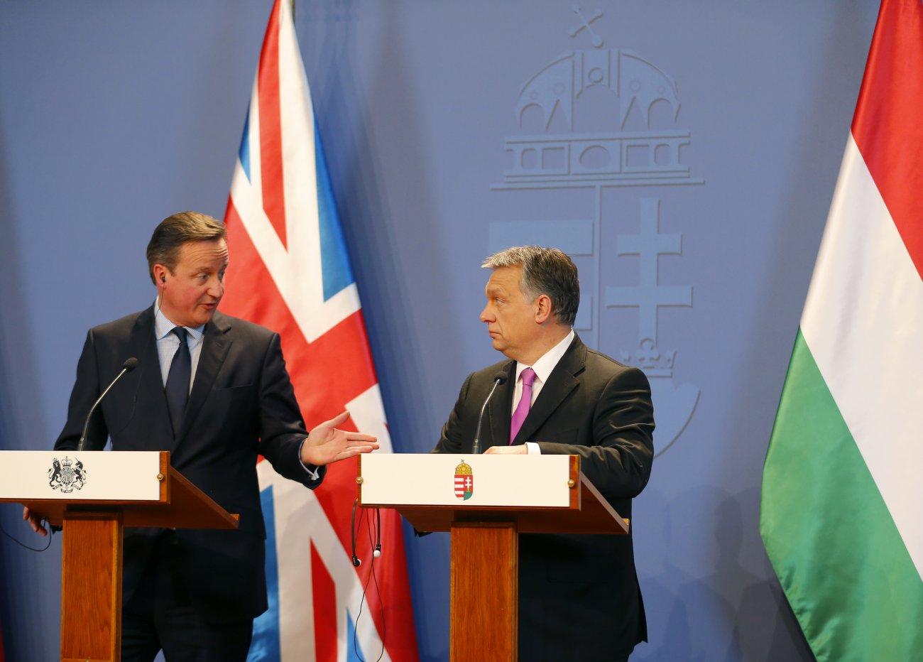 David Cameron és Orbán Viktor