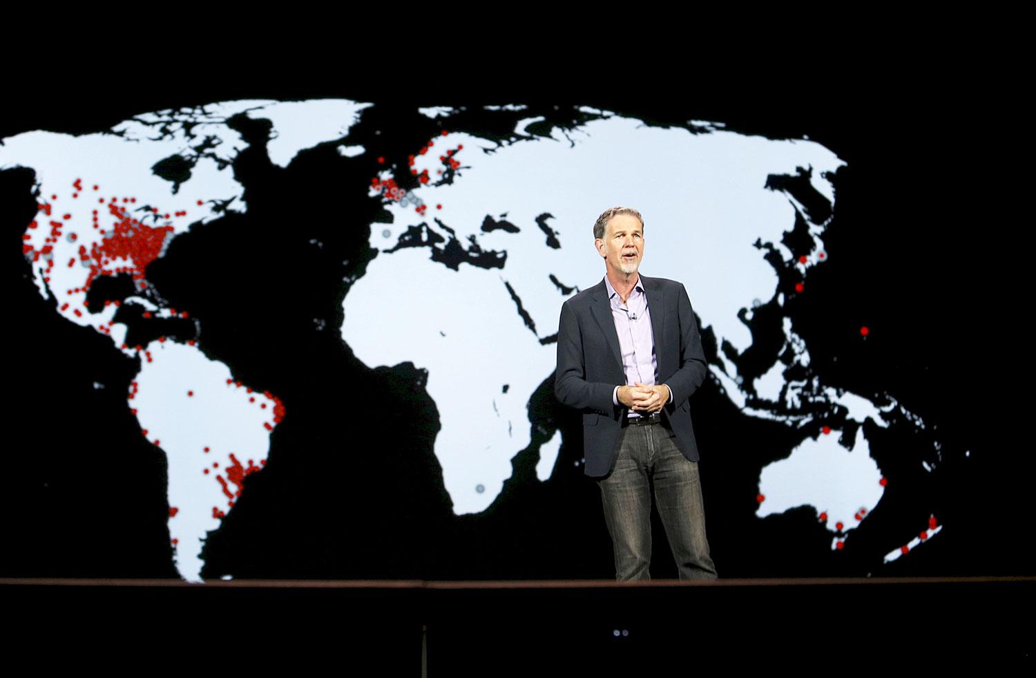 Reed Hastings vezérigazgató bejelenti a terjeszkedést – újabb 130 országban 