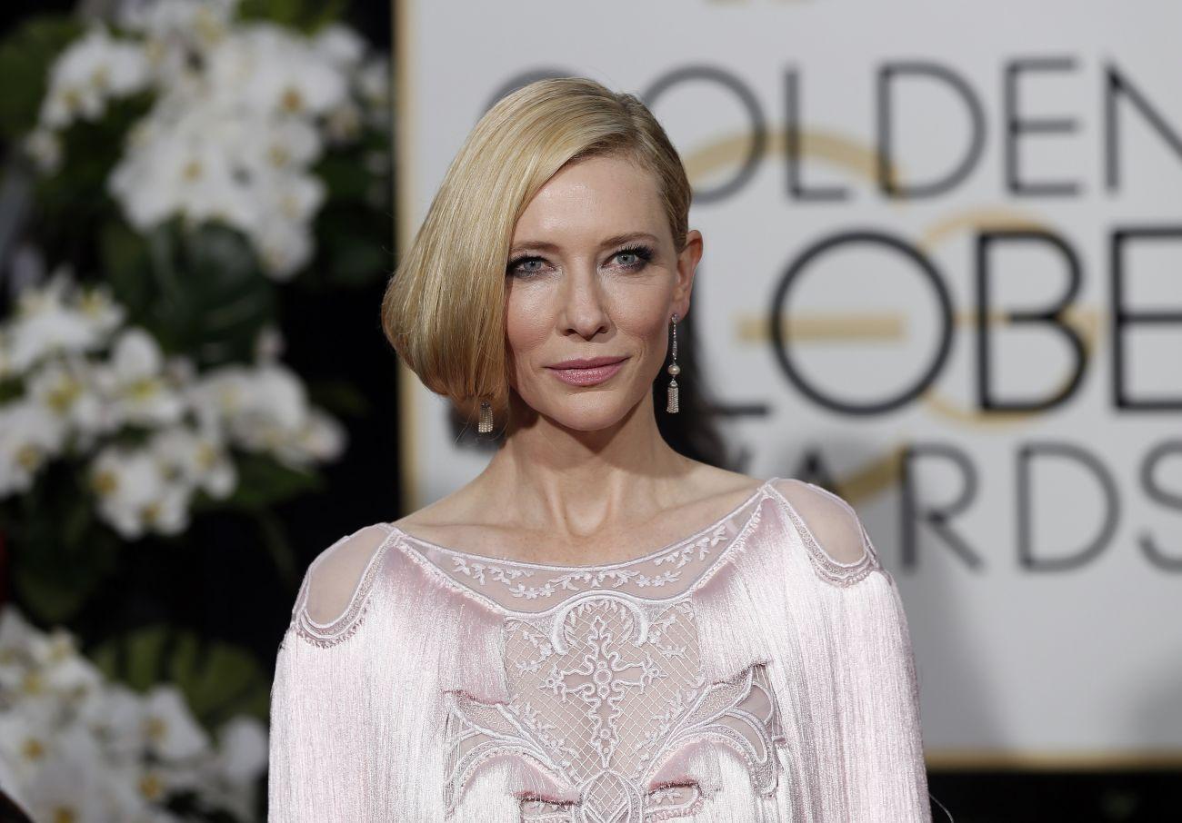 Cate Blanchett láthatóan lenyűgözni akart
