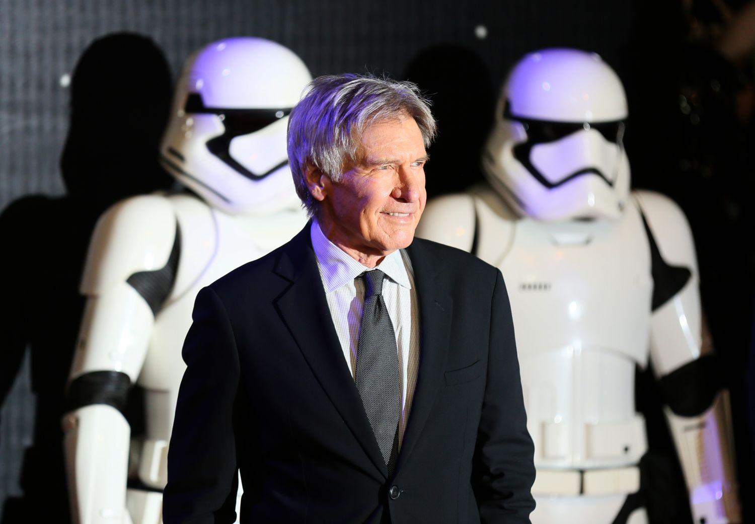 Harrison Ford az európai premieren