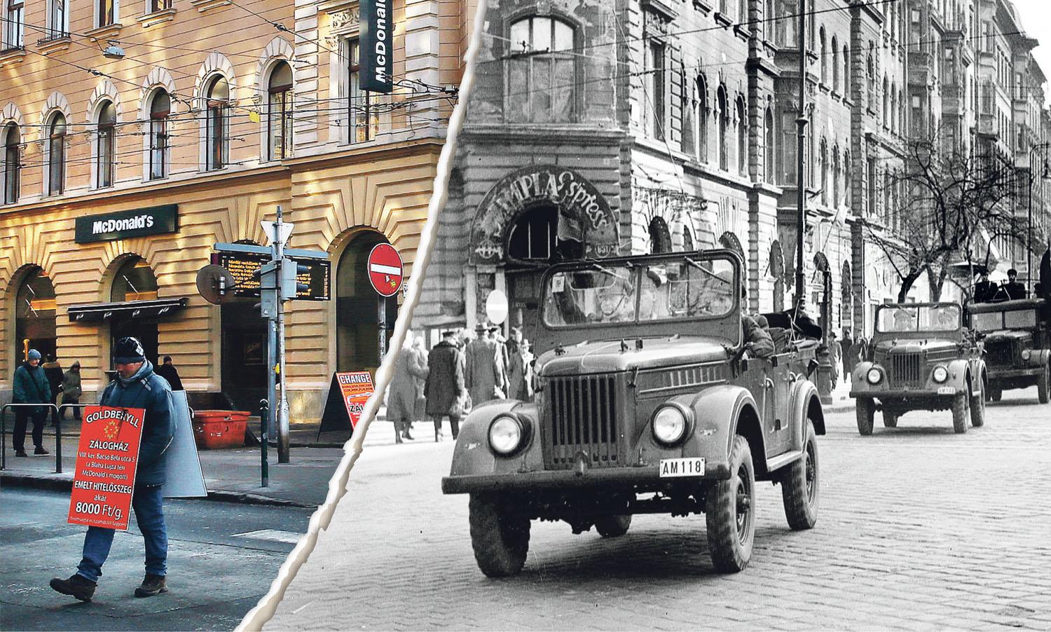 Eszpresszótól gyorsétteremig: fél évszázados időutazás a Blaha Lujza tér és a Népszínház utca sarkán