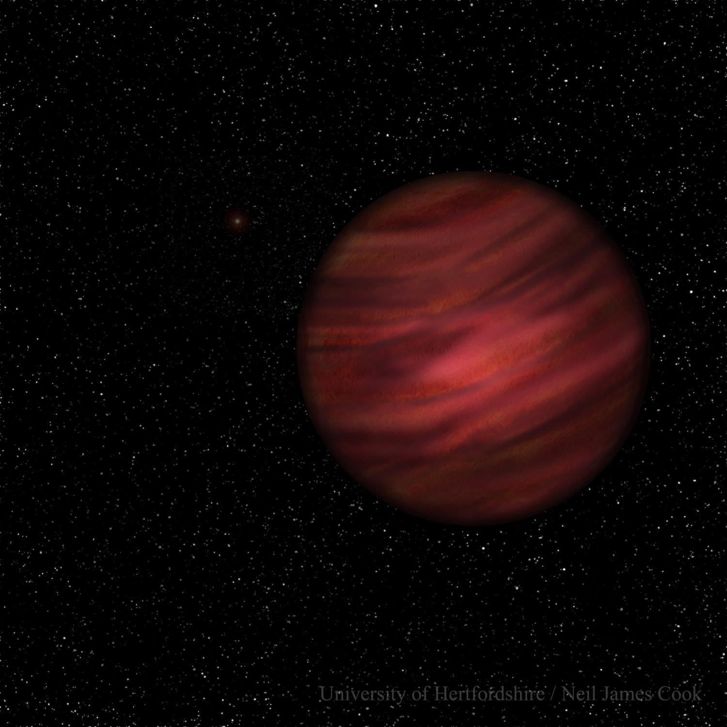 Fantáziarajz a 2MASS J2126-os jelzésű bolygóról