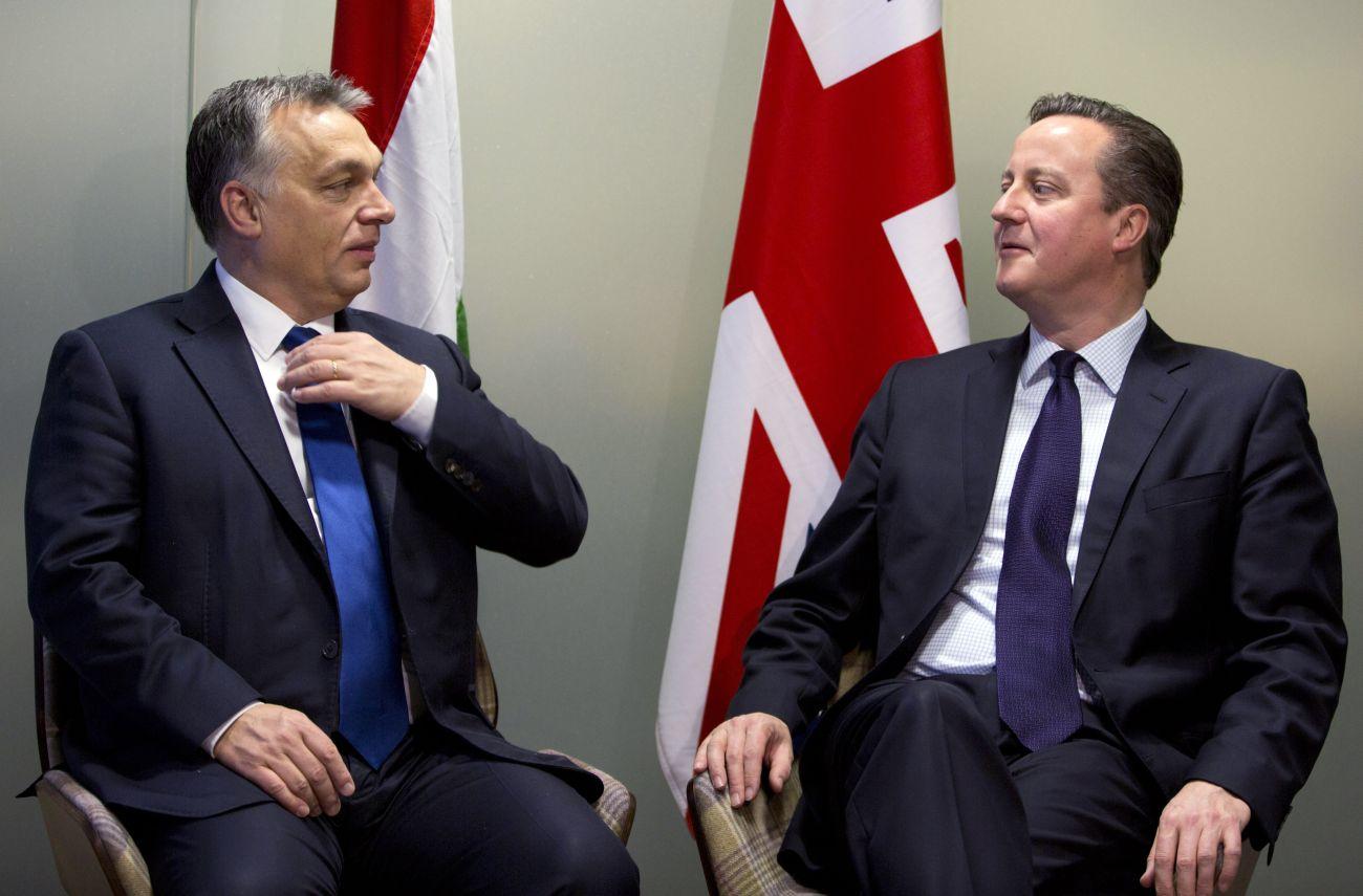 Orbán és Cameron egy kétoldalú találkozóra is leült Brüsszelben