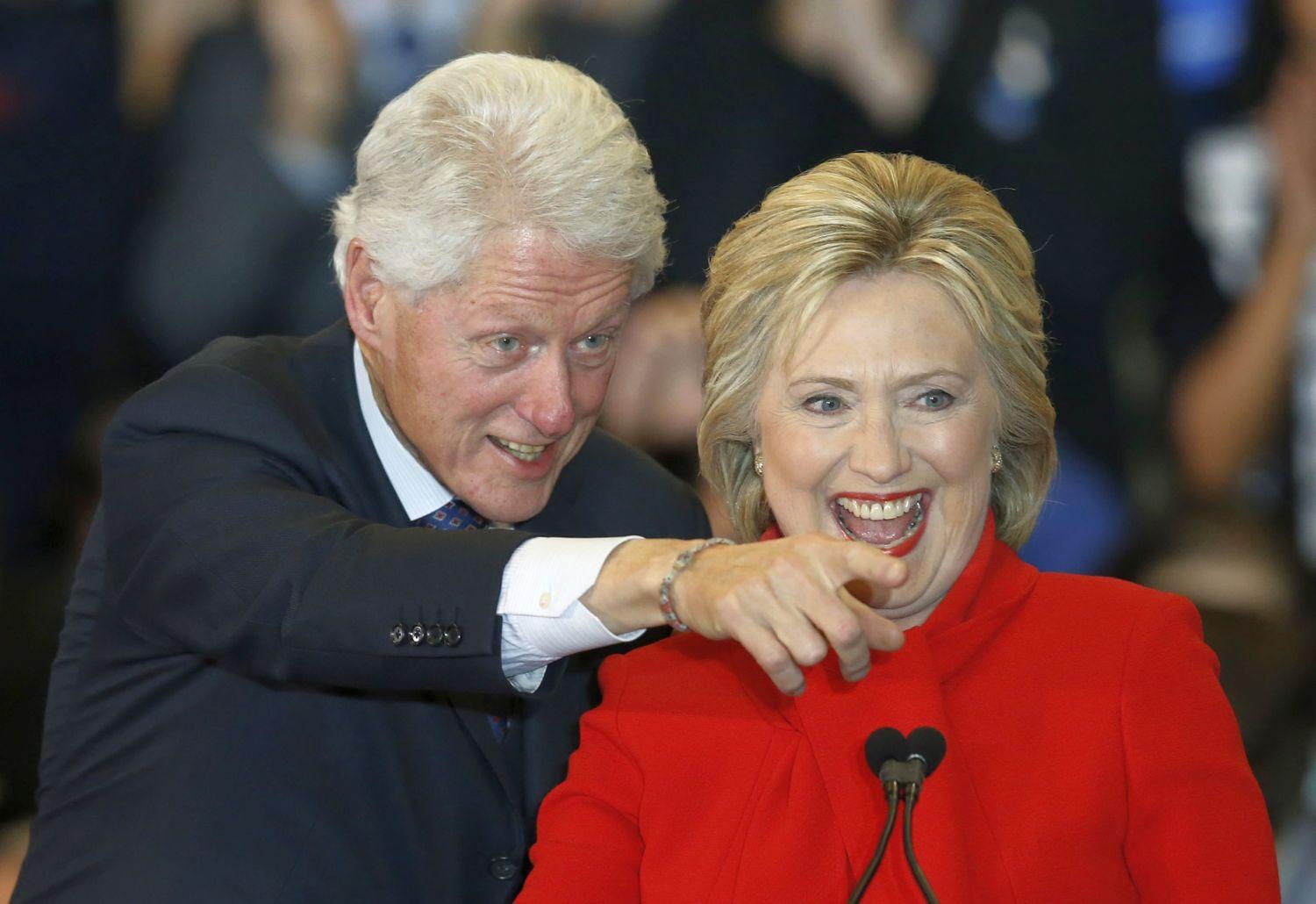 Hillary és Bill Clinton