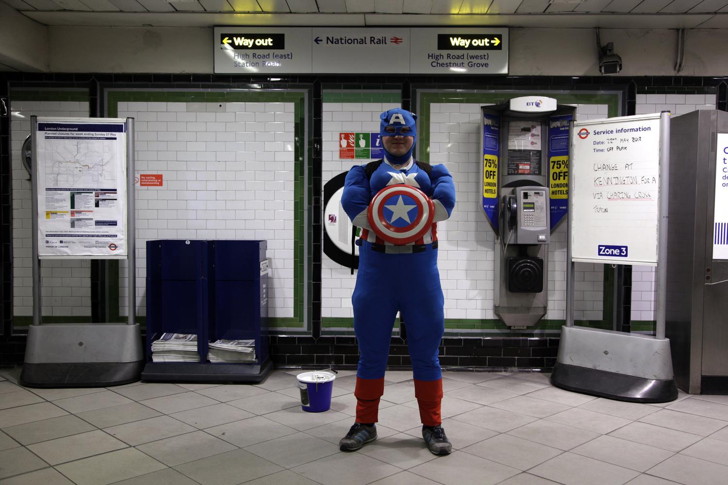 A londoni metróban bármi megtörténhet