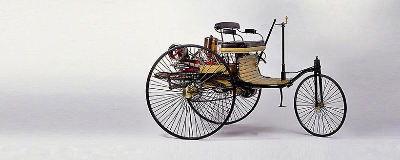 Carl Benz első Patentwagenje 1886-ból 