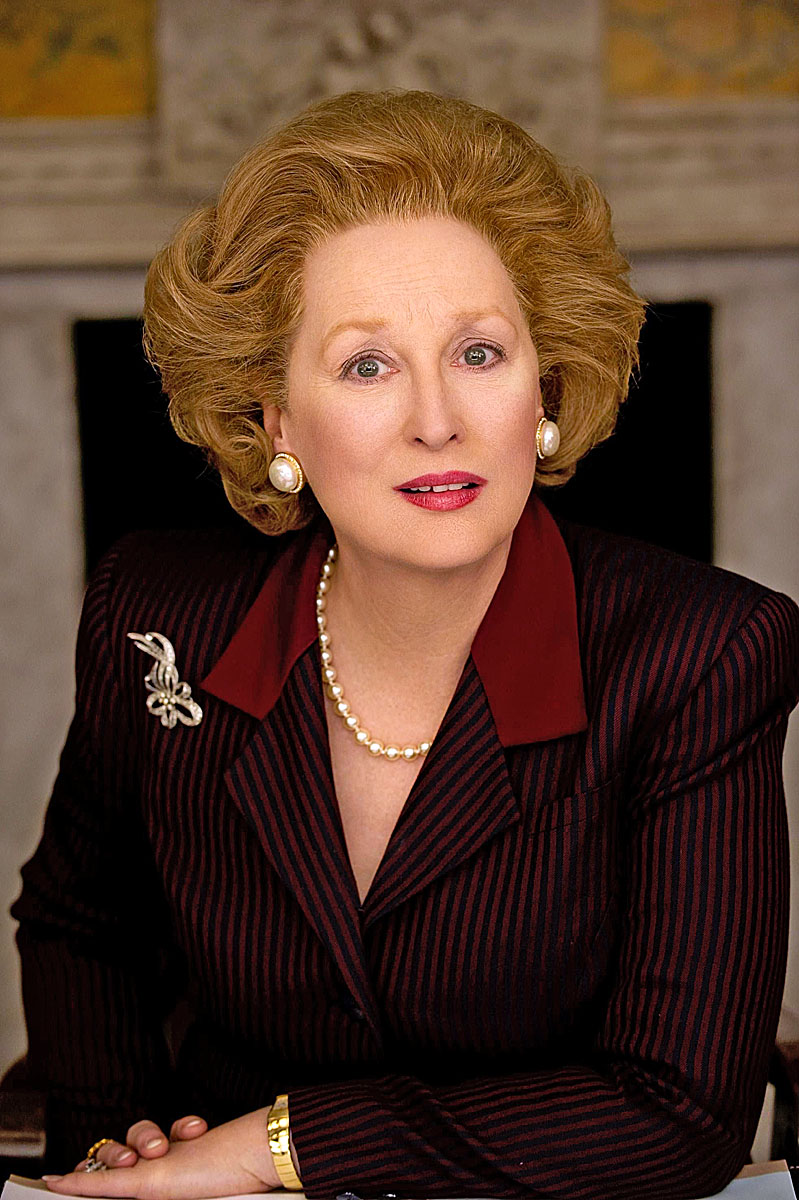 Meryl Streep a Vaslady szerepében