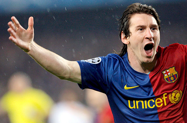 A barcelonai Messi öröme
