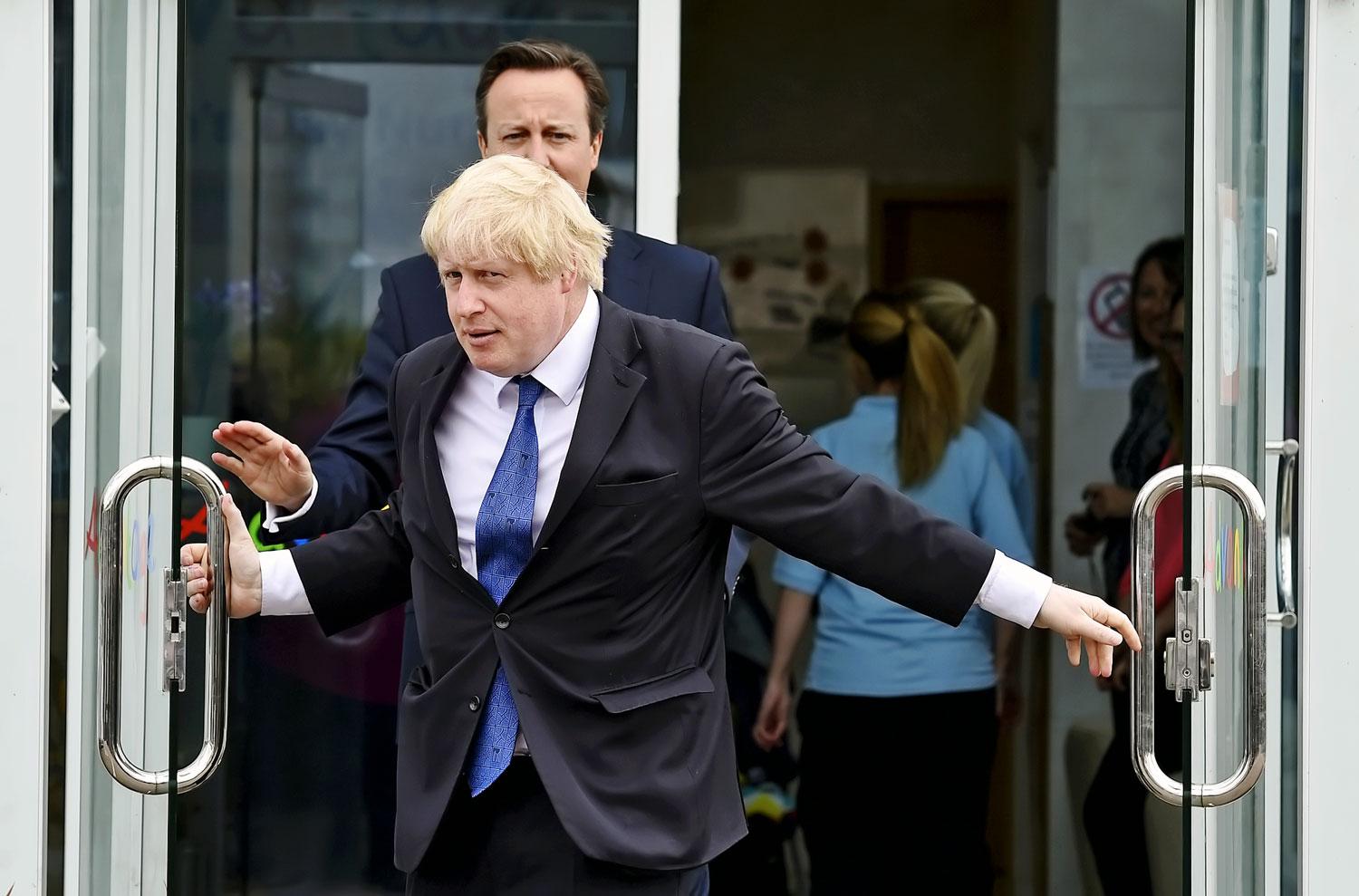 Boris Johnson és David Cameron. A Downing Street 10. ajtaja is kinyílhat Johnson előtt