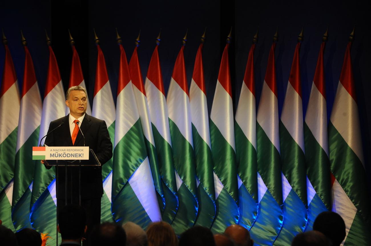 Orbán beszél