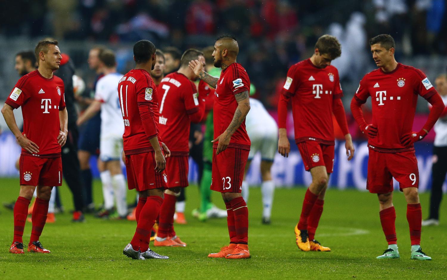 Ritka pillanat: Bayern-bú 